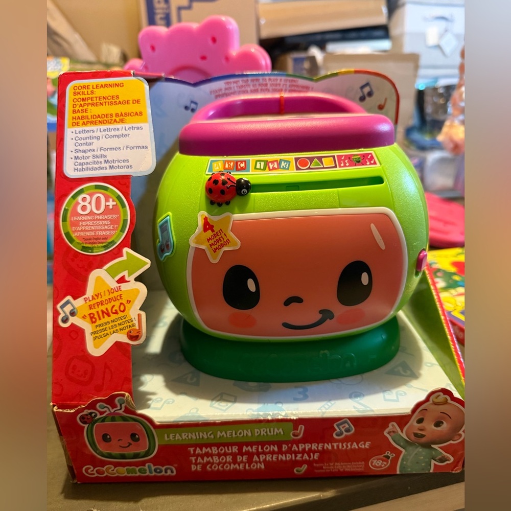 Cocomelon Learning Melon Drum